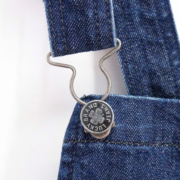 Lucky Brand Bridgette Slim Straight Denim Overall - Picture 4 of 12